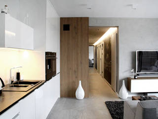 POZNAŃ | Apartament, dekoratorka.pl dekoratorka.pl 现代客厅設計點子、靈感 & 圖片