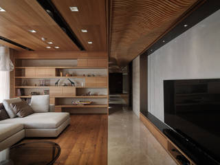 The Flow , 形構設計 Morpho-Design 形構設計 Morpho-Design Modern Living Room