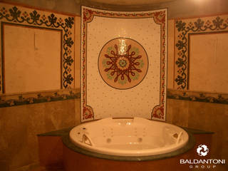 Realizzazione bagni Villa Lusso 113_A in Russia, Baldantoni Group Baldantoni Group Classic style bathroom
