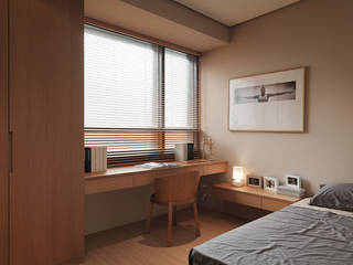 Reunite, 形構設計 Morpho-Design 形構設計 Morpho-Design Moderne slaapkamers