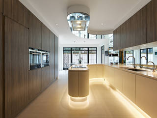 M & F, The Wood Works The Wood Works Modern kitchen