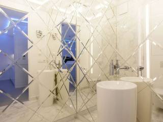 Apartament na Mokotowie, Ndesign Ndesign Bathroom