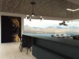 Einzigartige Innenarchitektur in Island, Schuster Innenausbau Schuster Innenausbau Dapur Modern