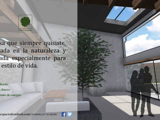 Eco-vivienda en Jiutepec Morelos, Habitaespacio Habitaespacio Casas modernas