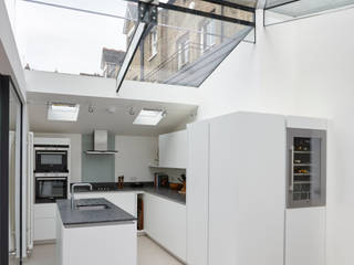Internal photo Trombe Ltd Moderne Häuser kitchen,extension,glass,glazing,structural glazing,frameless
