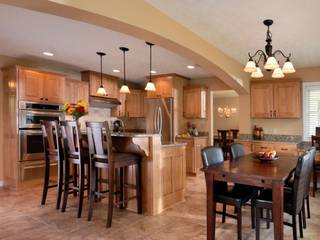 Breakfast & Family Room Addition, New Leaf Home Design New Leaf Home Design Cuisine moderne