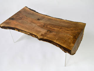 Live Edge Tables, Frances Bradley Frances Bradley Modern Oturma Odası Ahşap Ahşap rengi