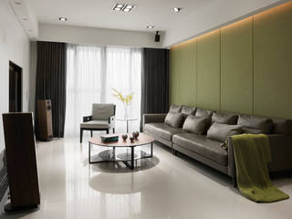 The CHEN, 夏沐森山設計整合 夏沐森山設計整合 Modern living room
