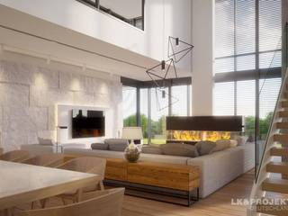Ein Haus für das perfekte Wohnglück!, LK&Projekt GmbH LK&Projekt GmbH Modern Living Room