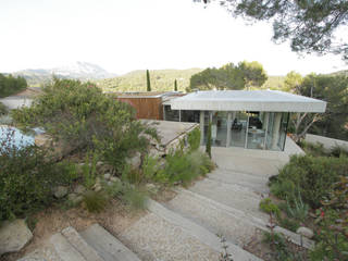 Extension d'une Maison familiale, Le Tholonet [13], UNIC architecture UNIC architecture Modern houses