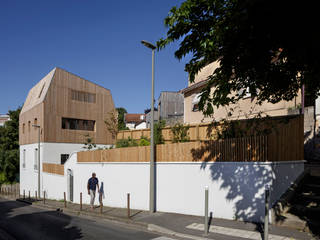 Extension de maison à Sèvres, agnès&agnès architecture agnès&agnès architecture Casas modernas: Ideas, diseños y decoración