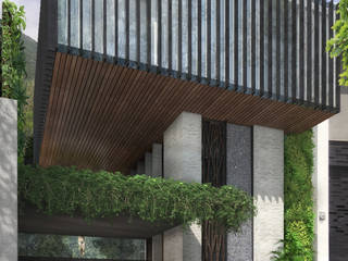 RESIDENCIA SH, TREVINO.CHABRAND | Architectural Studio TREVINO.CHABRAND | Architectural Studio Rumah Modern