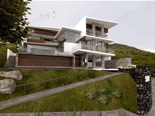 RESIDENCIA SIERRA ALTA, TREVINO.CHABRAND | Architectural Studio TREVINO.CHABRAND | Architectural Studio Modern Houses