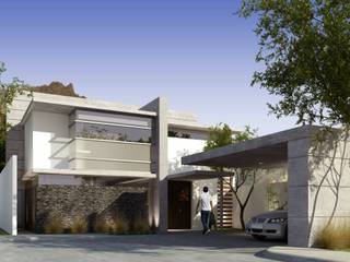 RESIDENCIA LOS LAGOS, TREVINO.CHABRAND | Architectural Studio TREVINO.CHABRAND | Architectural Studio Дома в стиле модерн