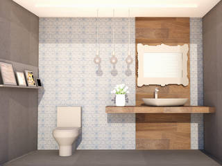 R&I, MEL interiors MEL interiors Eclectic style bathroom