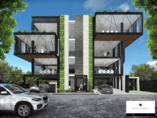 TORRE 514 (2), TREVINO.CHABRAND | Architectural Studio TREVINO.CHABRAND | Architectural Studio Modern Houses
