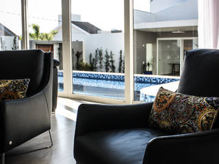Casa CLB, GOMA Arquitetura GOMA Arquitetura Modern living room