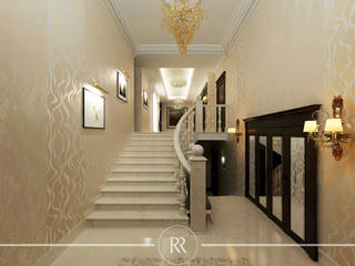 Kingsbridge, ROSKO Family Design ROSKO Family Design Corredores, halls e escadas clássicos