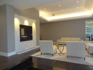 Burlington Residence Lex Parker Design Consultants Ltd. Modern living room