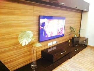 Residence interiors, Akaar architects Akaar architects Living roomTV stands & cabinets