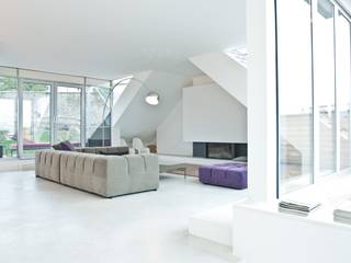 Penthouse S, destilat Design Studio GmbH destilat Design Studio GmbH Modern living room