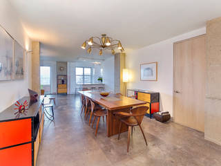 Heller Residence, Greg Colston Architect Greg Colston Architect Moderne Esszimmer