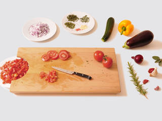 Schneidebrett "transfer" von chris+ruby, chris+ruby chris+ruby KitchenKitchen utensils Solid Wood Beige