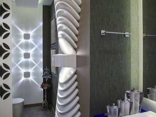 LAVABO + ARTE – CASA COR RS 2013, Boutique dos Lustres Boutique dos Lustres Modern bathroom