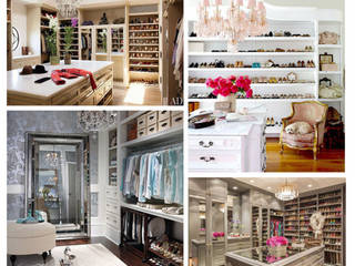 CLOSET DOS SONHOS, Boutique dos Lustres Boutique dos Lustres Modern dressing room