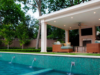 Entertaining Garden - Transitional Landscape Design, Matthew Murrey Design Matthew Murrey Design Patios & Decks