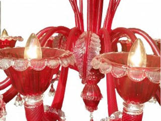 LUSTRE DE MURANO VERMELHO, Boutique dos Lustres Boutique dos Lustres Other spaces