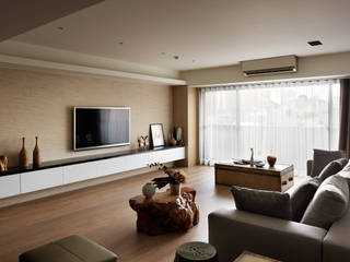 光復大廈, AIRS 艾兒斯國際室內裝修有限公司 AIRS 艾兒斯國際室內裝修有限公司 Modern living room