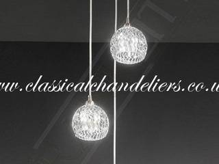 Tierney Stairwell Chandeliers, Classical Chandeliers Classical Chandeliers Moderner Flur, Diele & Treppenhaus