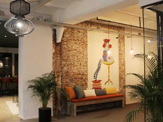 Eclectiq IQ offices - Amsterdam, Roof Design Studio Roof Design Studio Eclectic style study/office