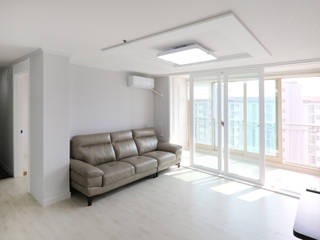 인천 삼산타운 24평 아파트, 금화 인테리어 금화 인테리어 Modern living room