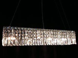 PENDENTE SLIM CRYSTAL, Boutique dos Lustres Boutique dos Lustres Modern dining room