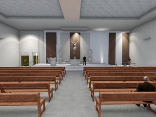 Capela Imaculada Conceição, Arquitetura- Barreto Arquitetura- Barreto Bedrijfsruimten