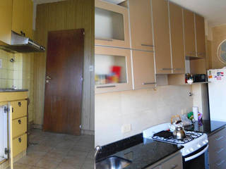 Remodelación cocinas, AyC Arquitectura AyC Arquitectura Nhà bếp phong cách hiện đại gốm sứ Multicolored