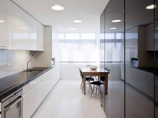 Apartamento JSJ — Ajuda, Lisboa, FMO ARCHITECTURE FMO ARCHITECTURE Кухня