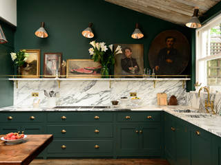 The Peckham Rye Kitchen by deVOL, deVOL Kitchens deVOL Kitchens Classic style kitchen Wood Green