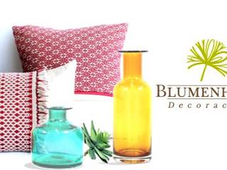 BH =buen hogar, Blumenhaus Blumenhaus Modern houses Cotton Red Accessories & decoration