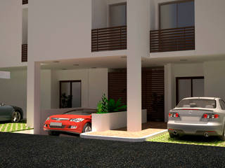 Proy condominios, M4X M4X Modern houses