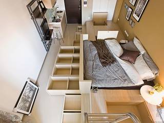 夢想中的家, 禾光室內裝修設計 ─ Her Guang Design 禾光室內裝修設計 ─ Her Guang Design Minimalist bedroom