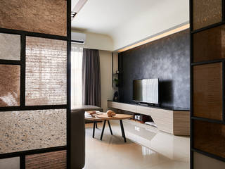 鄉鄰靜安-陳公舘, 青瓷設計工程有限公司 青瓷設計工程有限公司 Modern Corridor, Hallway and Staircase