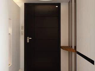 成就一輩子的夢想, 禾光室內裝修設計 ─ Her Guang Design 禾光室內裝修設計 ─ Her Guang Design Modern Corridor, Hallway and Staircase