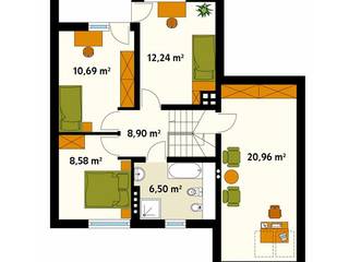 homify Paredes y pisos modernos