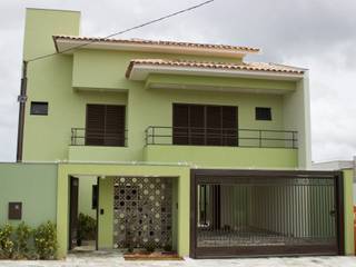 Residência Baes, Pz arquitetura e engenharia Pz arquitetura e engenharia minimalist garage/shed