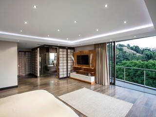 The Home on a Hill , FRANCOIS MARAIS ARCHITECTS FRANCOIS MARAIS ARCHITECTS Modern style bedroom