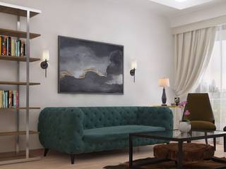 Ağaoğlu 1453 3D Tasarım Projesi, Mandalin Dizayn Mandalin Dizayn Modern living room