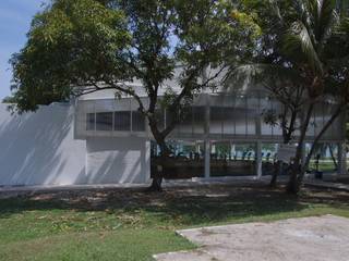 Gimnasio Manzanillo, Contextual Estudio Contextual Estudio Moderne fitnessruimtes